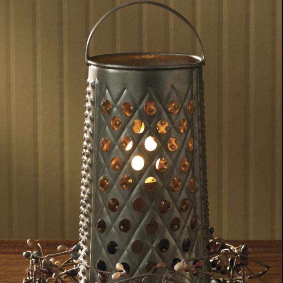 Cheese Grater Lamp