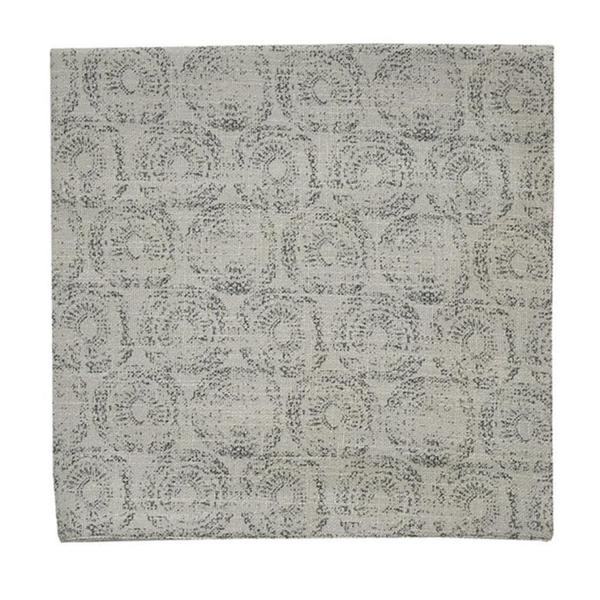 Medallion Print Napkin - Set of 12