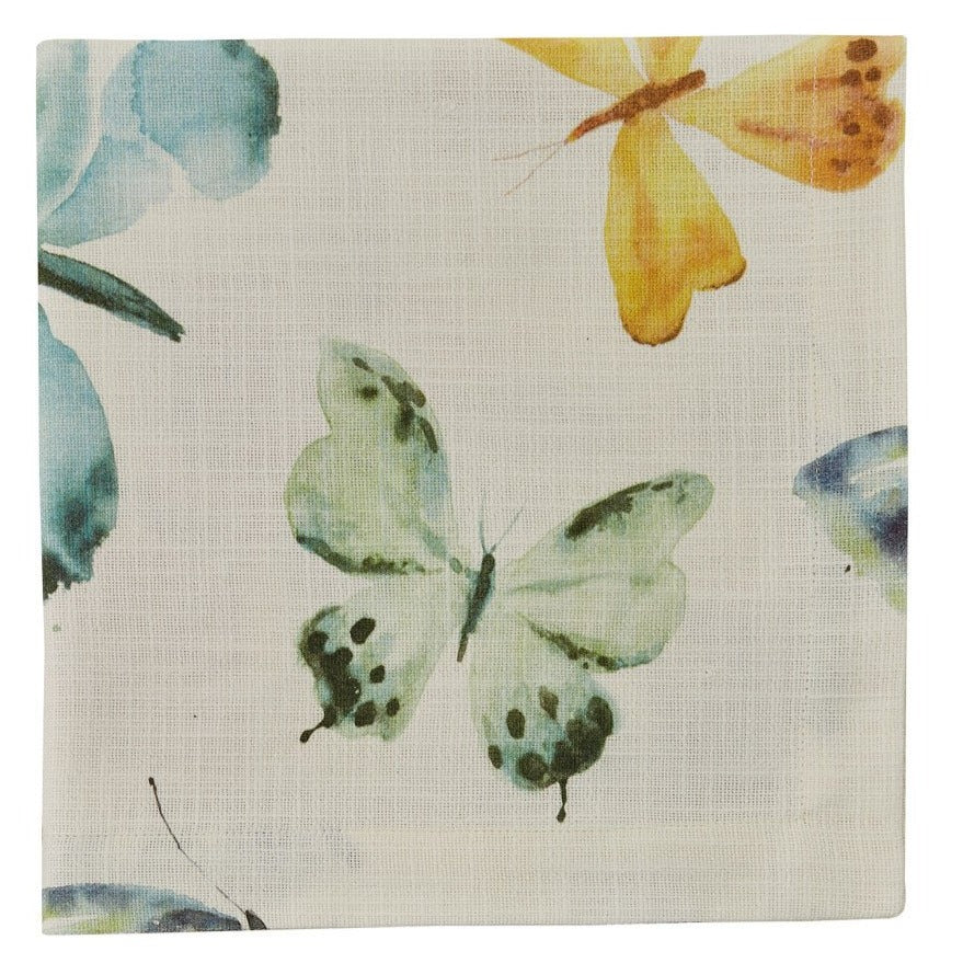 Scattered Butterfly Napkin - Set of 4
