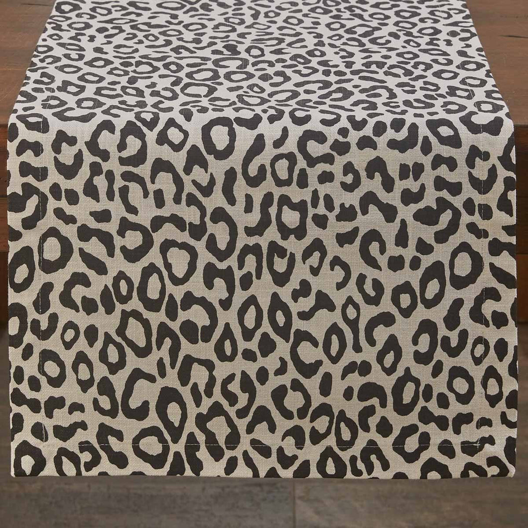 Safari Leopard Printed Table Runner 72