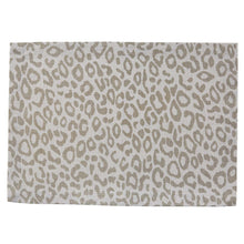 Load image into Gallery viewer, Safari Leopard Printed Placemat - Natural - Set of 4
