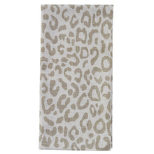 Load image into Gallery viewer, Safari Leopard Printed Towel - Natural - Set of 2
