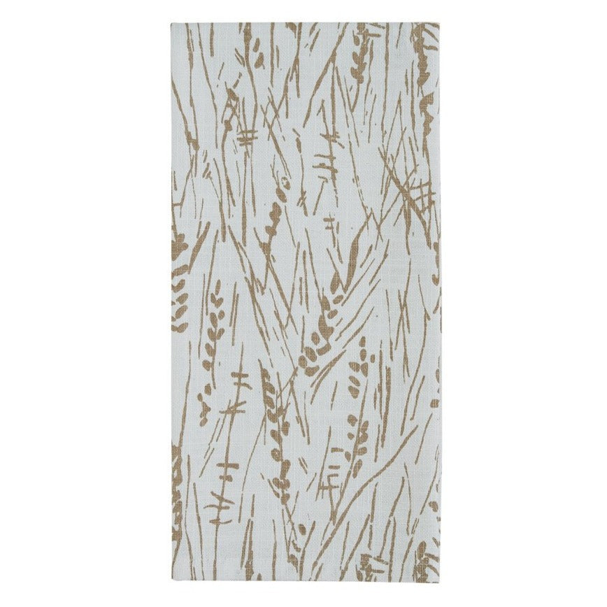 Organic Wheatgrass Printed Towel - Set of 2
