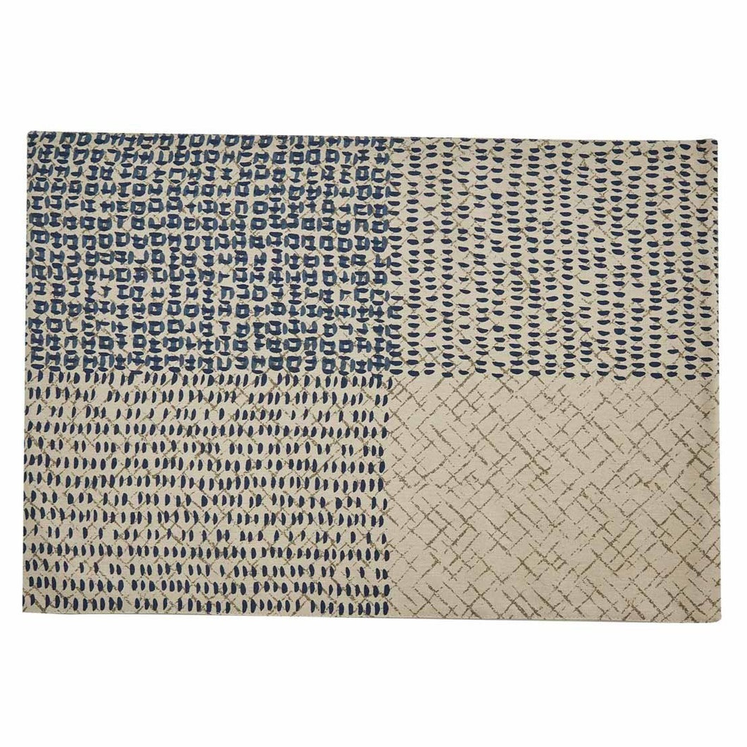 Criss Cross Placemat - Midnight - Set of 12
