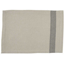 Load image into Gallery viewer, Checker Board Placemat - Gray - Set of 4
