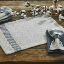 Load image into Gallery viewer, Checker Board Placemat - Gray - Set of 4
