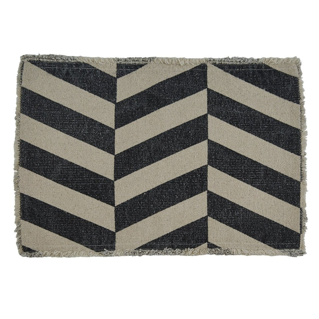 Herringbone Stripe Placemat - Set of 4