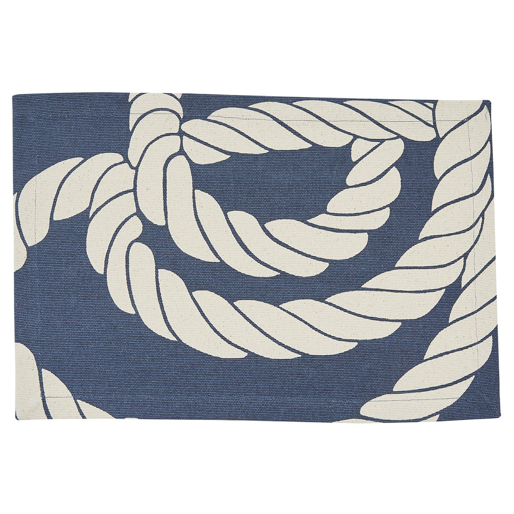 Marina Placemat Blue - Set of 12