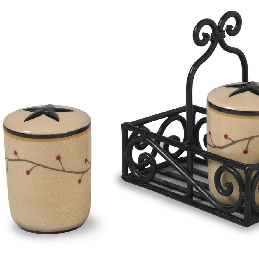 Star Vine Salt & Pepper Set