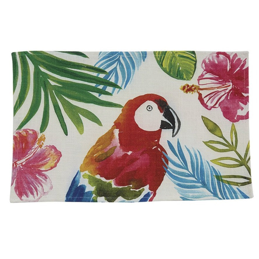 Tropical Paradise Placemat - Parrot - Set of 4