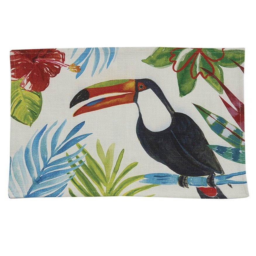 Tropical Paradise Placemat - Toucan - Set of 4