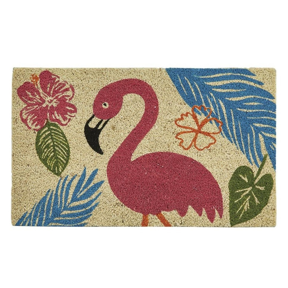 Flamingo Coir Doormat