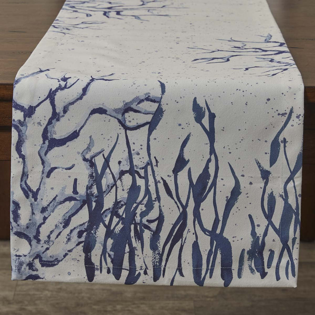Deep Blue Sea Printed Table Runner - 72