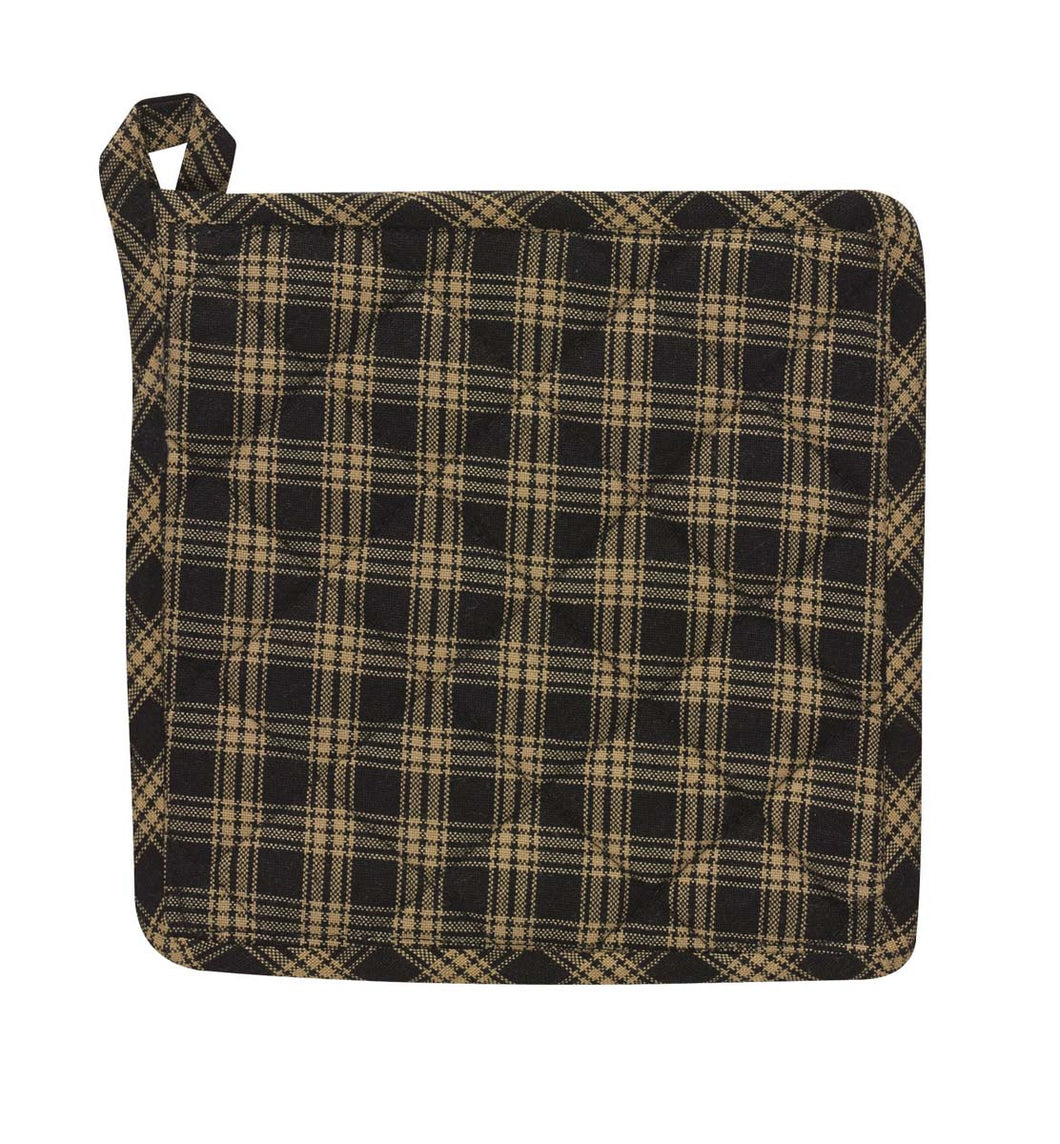 Sturbridge Potholder - Black - Set of 2