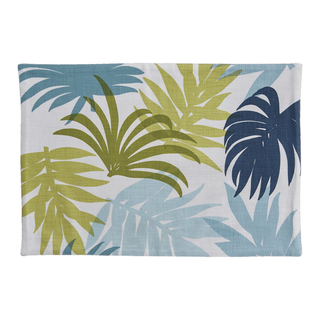 Paradise Palm Printed Placemat - Set of 4
