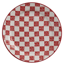 Load image into Gallery viewer, Chicken Coop Salad Plate - Check - Set of 4
