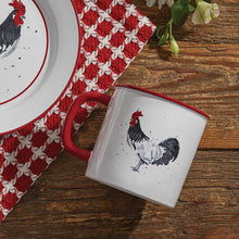 Load image into Gallery viewer, Chicken Coop Mug - Rooster - Set of 4
