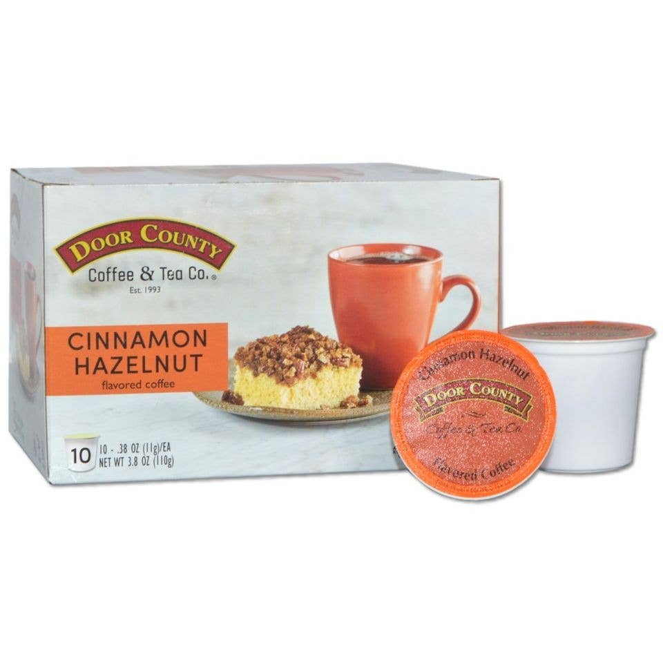 10 Count Cinnamon Hazelnut Flavored Specialty Coffee