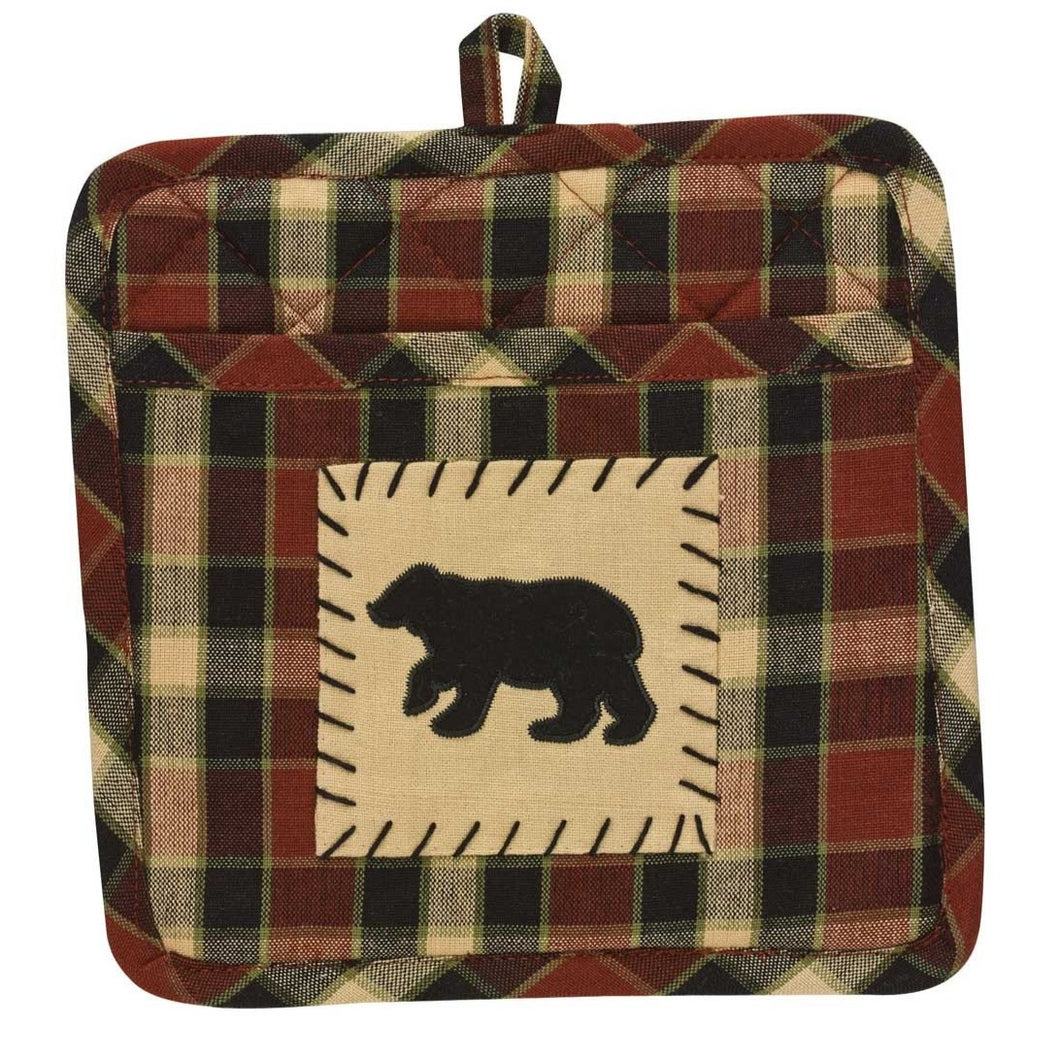 Concord Black Bear Pocket Potholder