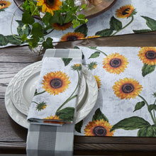 Load image into Gallery viewer, Sunflower Toile Napkin - Set of 4
