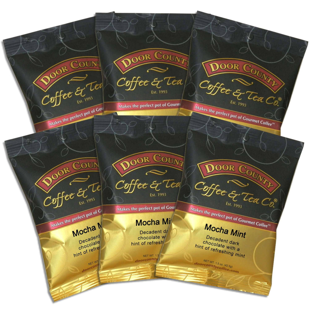 Mocha Mint Flavored Coffee Medium Roast, 1.5oz