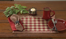 Load image into Gallery viewer, York Placemat - Wine - Set of 4
