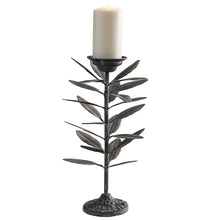 Load image into Gallery viewer, Leaf Pillar Holders - Tall - Set of 2
