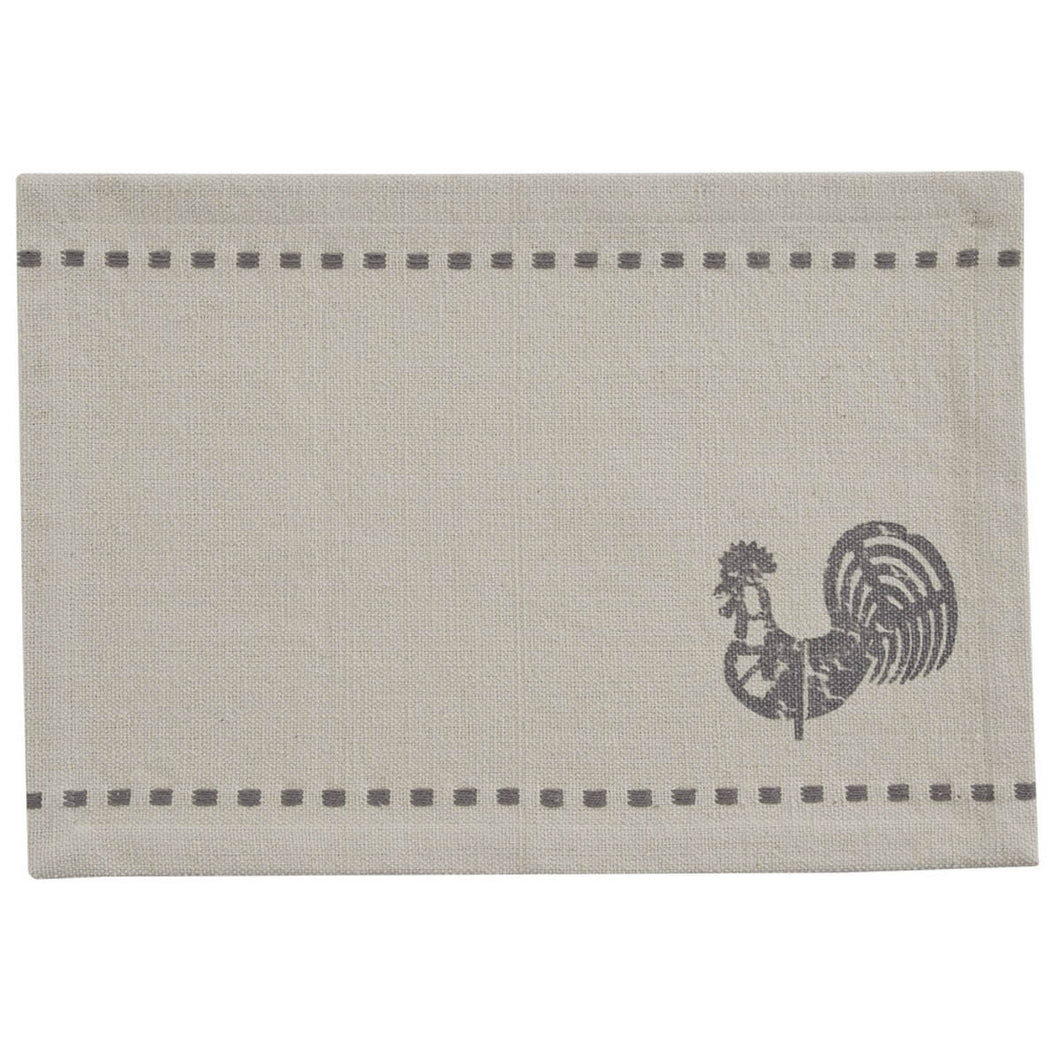 Folk Rooster Placemat - Set of 4