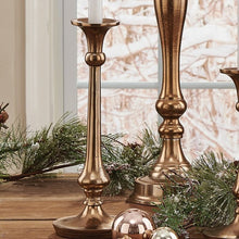 Load image into Gallery viewer, Gold Gena Taper Holder - Tall

