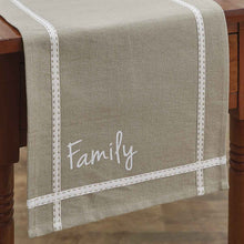 Load image into Gallery viewer, Gather Family Table Runner - 36&quot;L - Set of 2
