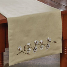 Load image into Gallery viewer, Cotton Wreath Table Runner - 54&quot;L
