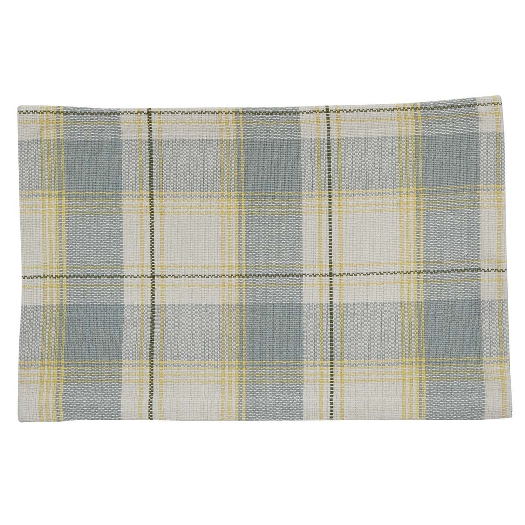 Misty Morning Plaid Placemat - Set of 4