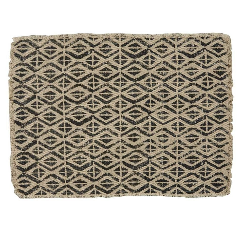 Diamond Print Placemat - Slate - Set of 12