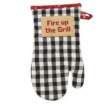 Load image into Gallery viewer, Fire Up The Grill Oven Mitt
