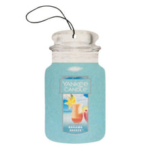 Load image into Gallery viewer, Yankee Candle Classic Car Jar Hanging Air Freshener, Bahama Breeze Scent
