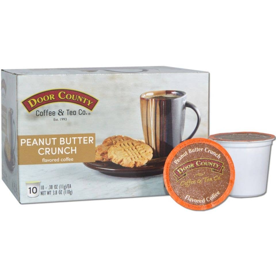 10 Count Peanut Butter Crunch Flavored Specialty Coffee