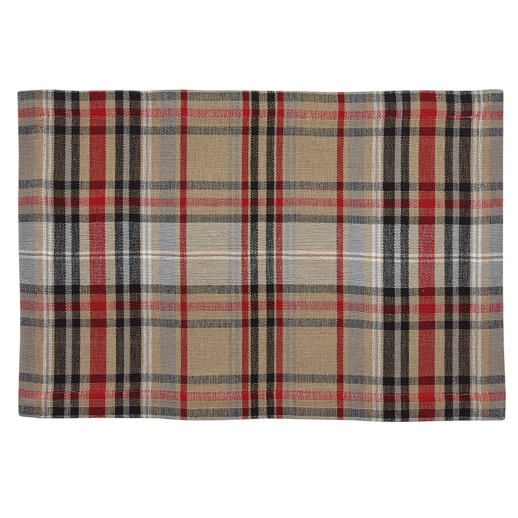 Bear Country Plaid Placemat - Set of 4