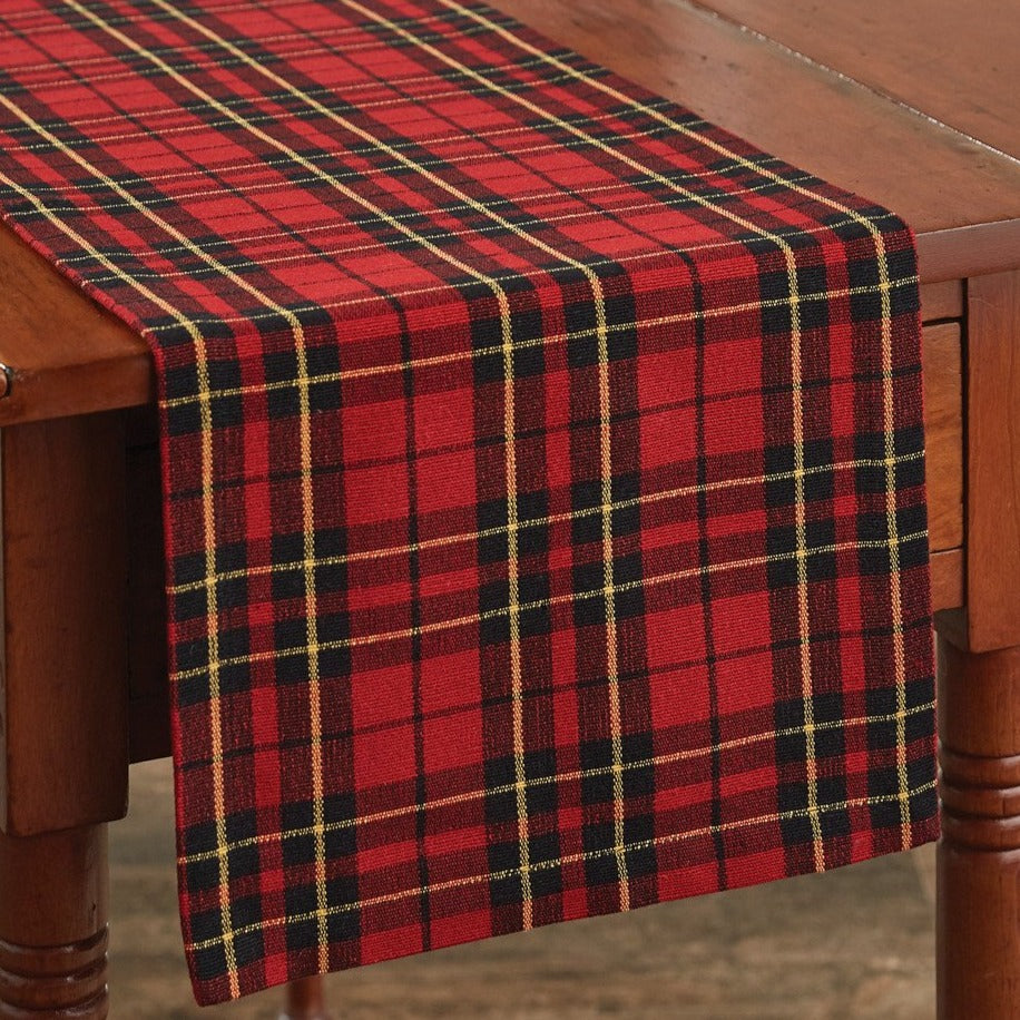 Sportsman Plaid Table Runner - 54