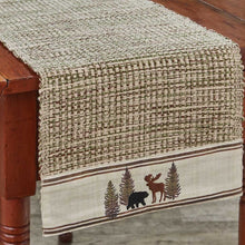 Load image into Gallery viewer, Wilderness Trail Table Runner - 36&quot;L
