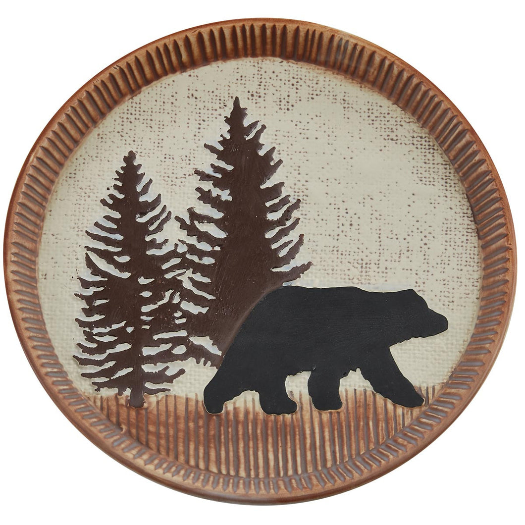 Wilderness Trail Bear Salad Plate - Set of 4