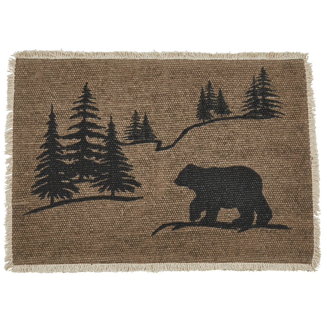 Bear Scene Placemat - Set of 4