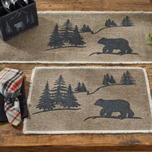 Load image into Gallery viewer, Bear Scene Table Runner - 36&quot;L
