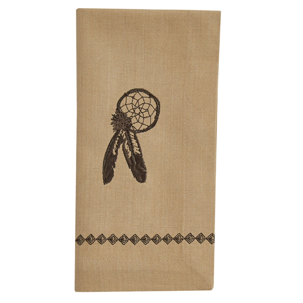 Bison Embroidered Napkin - Set of 4