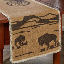 Load image into Gallery viewer, Bison Table Runner - 54&quot;L
