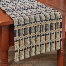 Load image into Gallery viewer, Tempest Chindi Table Runner - 36&quot;L - Gray
