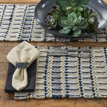 Load image into Gallery viewer, Tempest Chindi Table Runner - 36&quot;L - Gray
