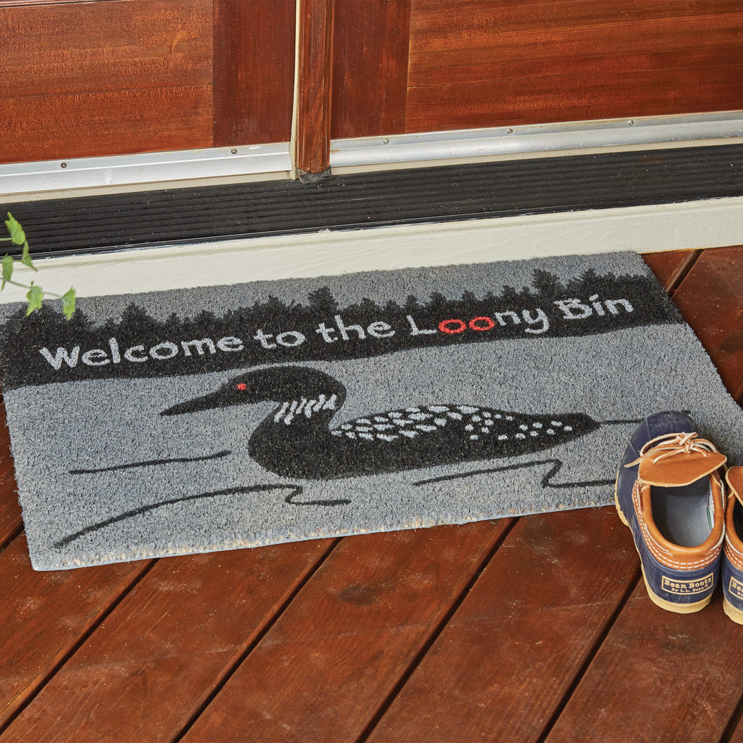 Welcome To The Loony Bin Doormat