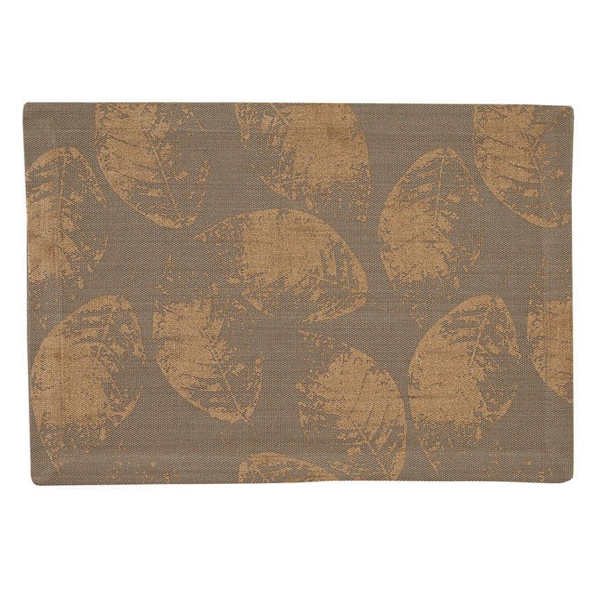 Gold Leaf Placemat - Seat of 4