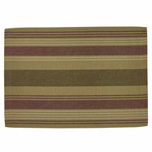 Load image into Gallery viewer, Vineyard Stripe Placemat - Set of 12
