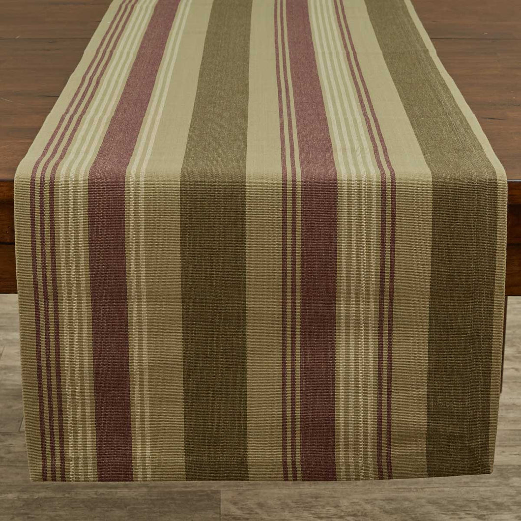 Vineyard Stripe Table Runner - 72